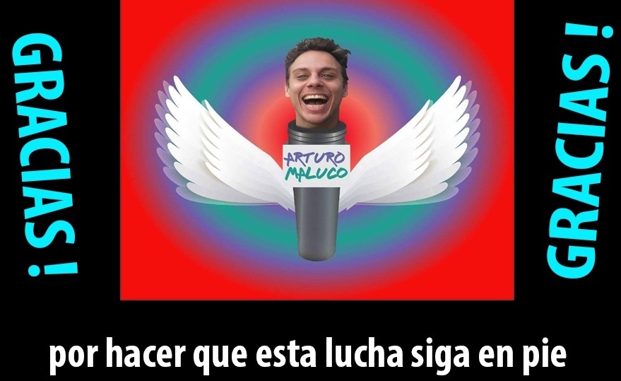 Gracias por hacer que esta lucha siga en pie